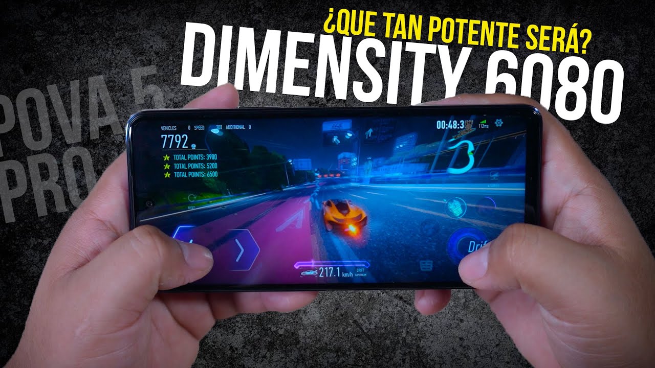 TECNO POVA 5 PRO Test de RENDIMIENTO y POTENCIA│Prueba de JUEGOS y CALENTAMIENTO│Dimensity 6080