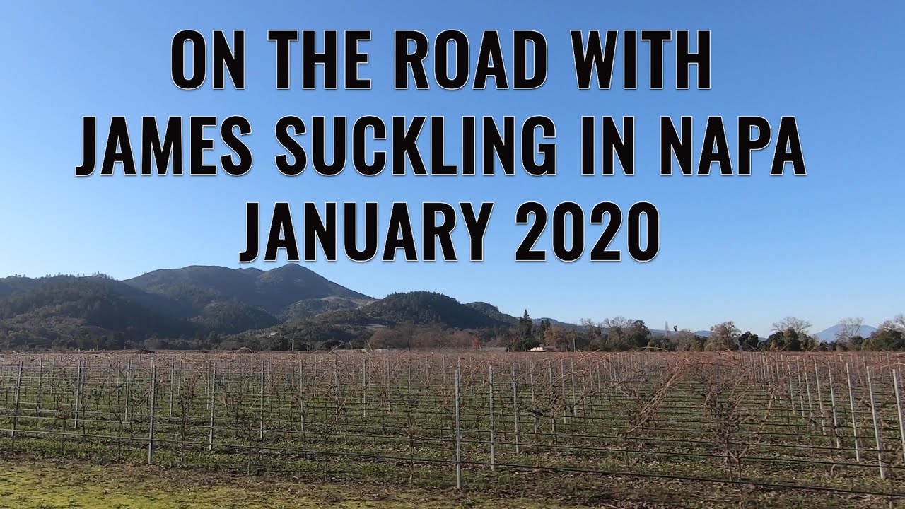 ON THE ROAD WITH JAMES SUCKLING IN NAPA JANUARY 2020