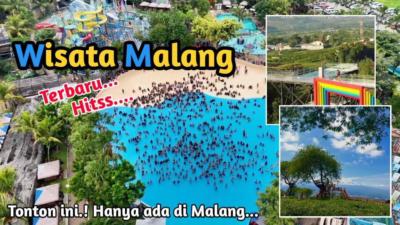 14 TEMPAT WISATA MALANG TERBARU 2026, wisata viral di malang, rekomendasi wisata keluarga di malang