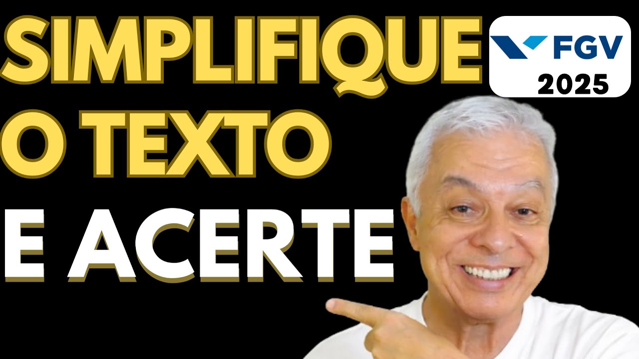 🥇 Essa Tabela Resolve a Questão da FGV| TJ RS |QUESTÃO 39