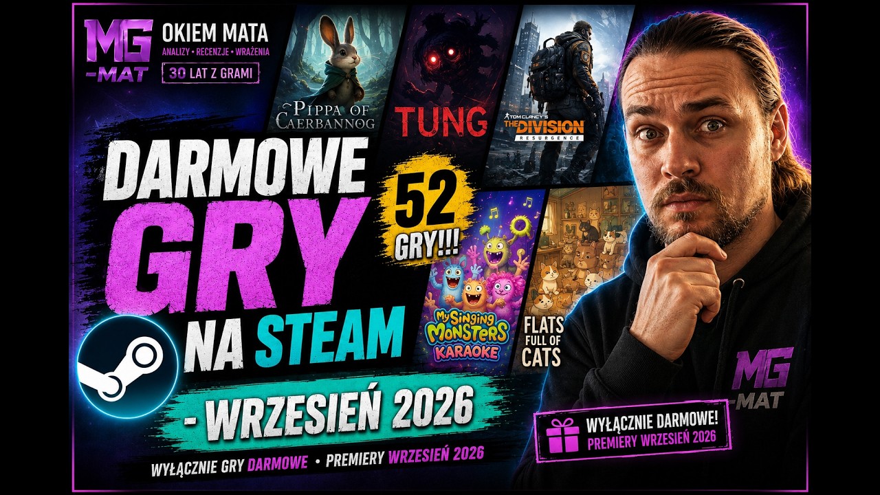 Darmowe Gry na Steam - Wrzesień 2026