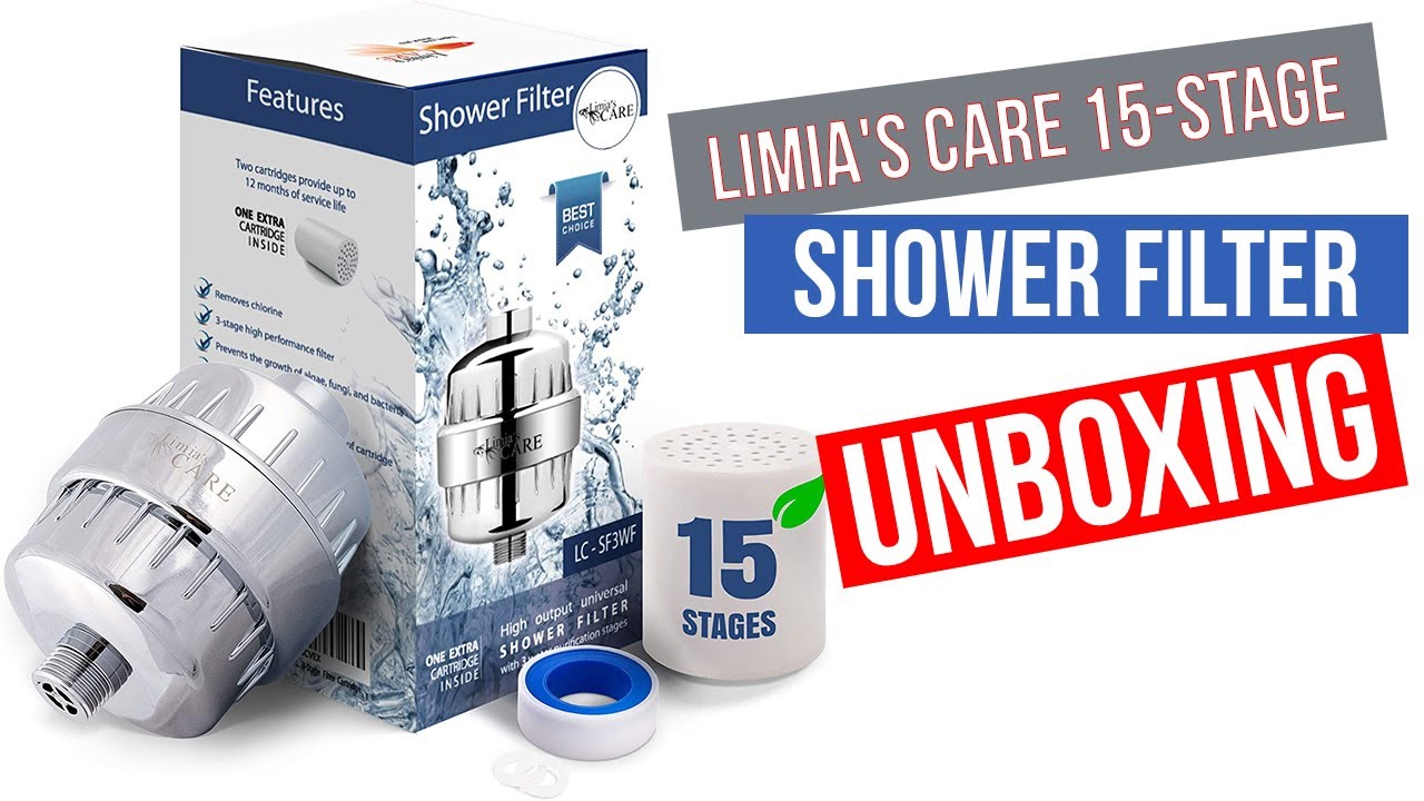 Limia's Care 15-Stage Shower Filter | Unboxing and Installation