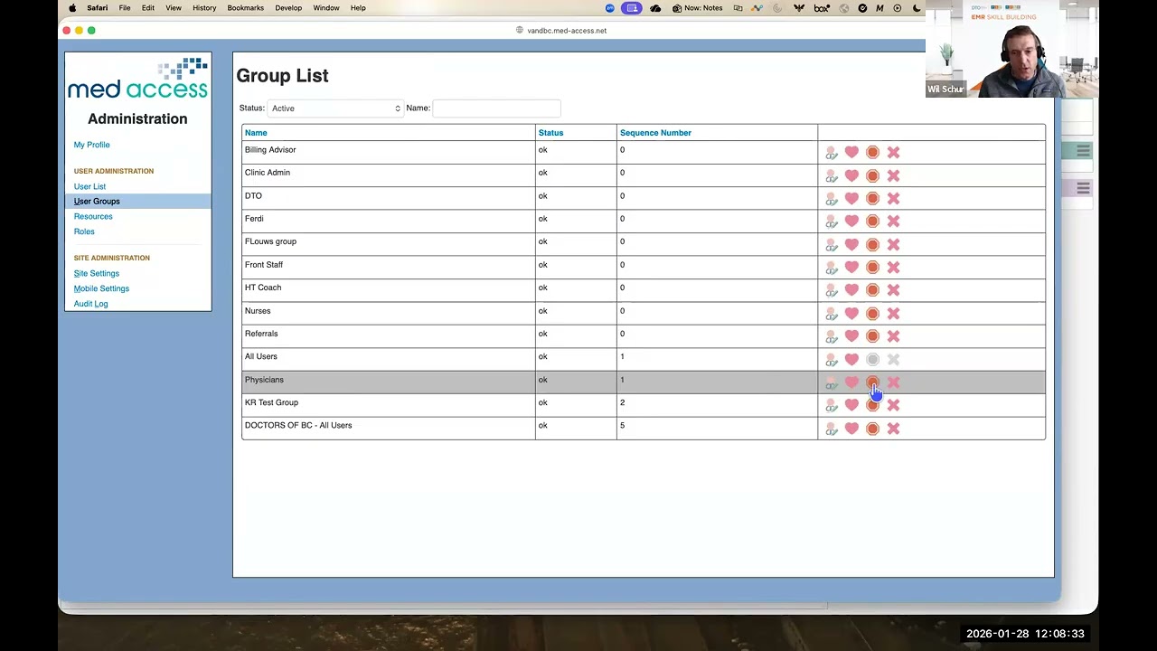 EMR Skill Building Med Access Workflow Efficiency: Template Favourites