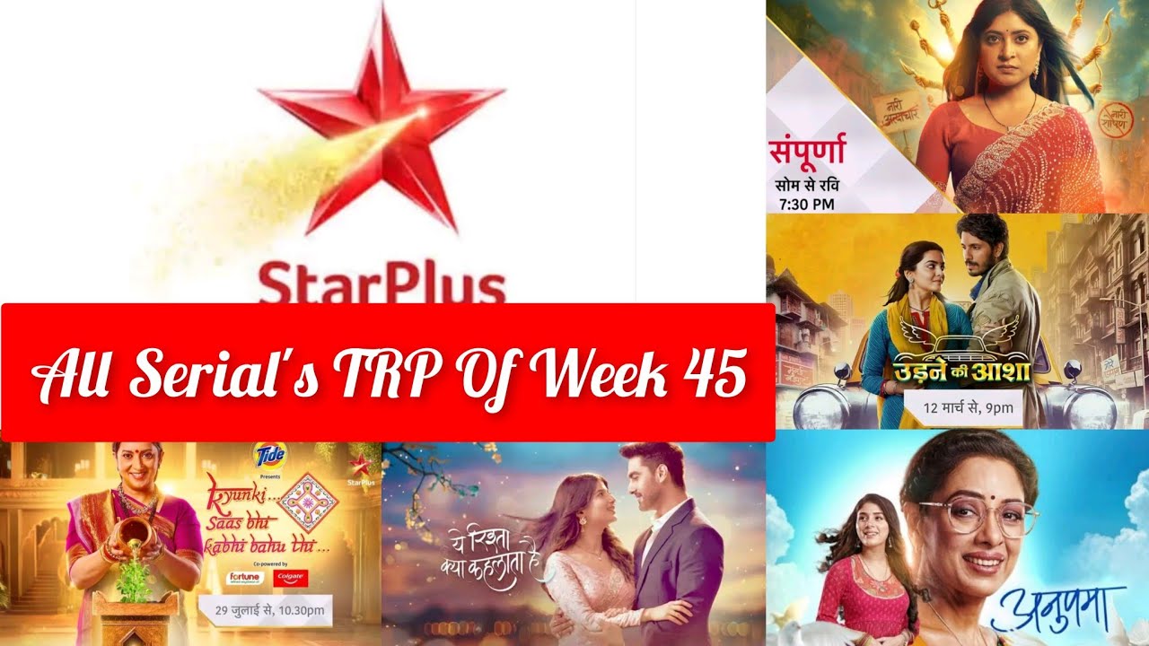 Star Plus All Serial's BARC TRP Report Of The Week 45