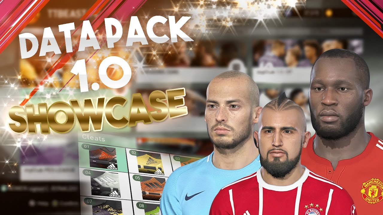 [TTB] PES 2018 - Data Pack 1.0 - New Faces, Boots & More!