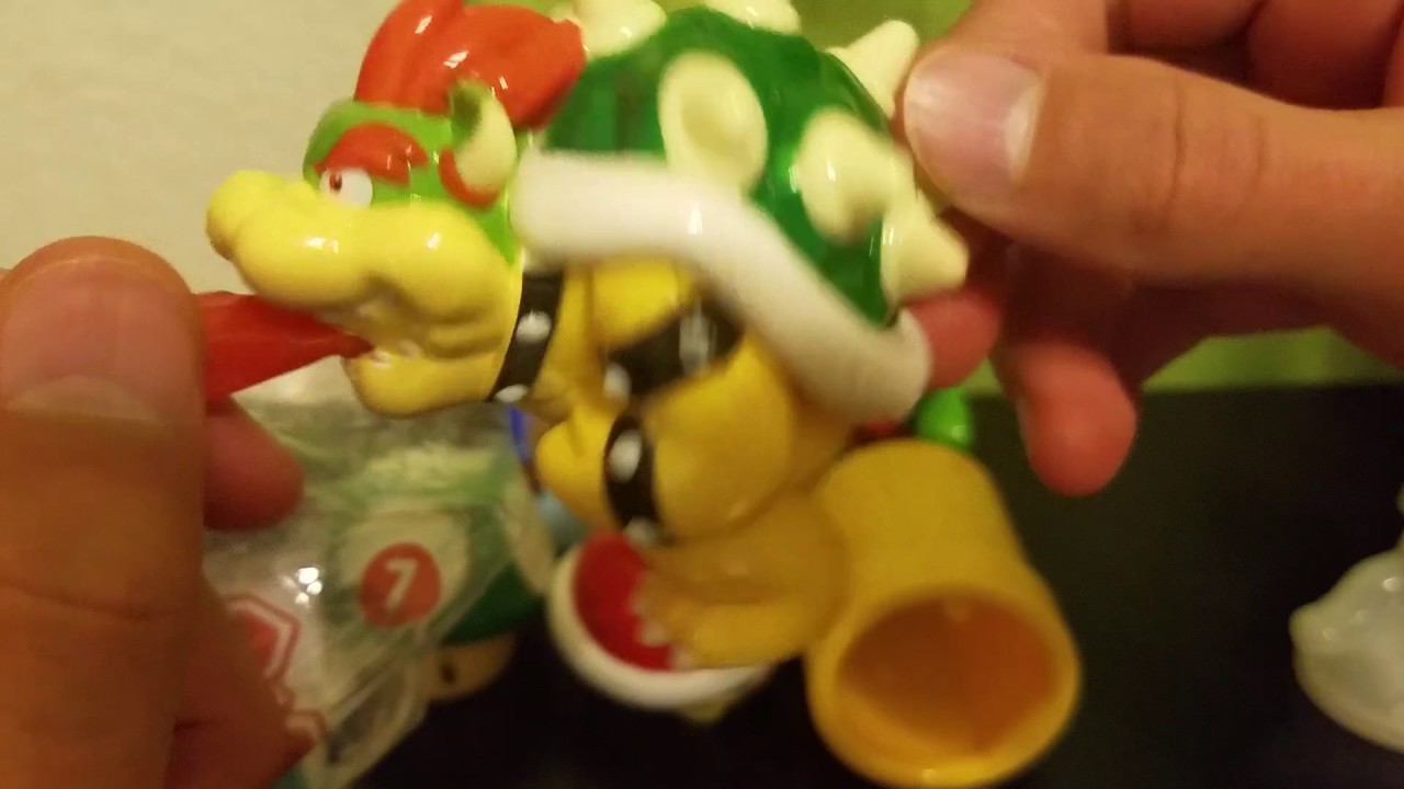 Unwrapping the Super Mario McDonald's Toys