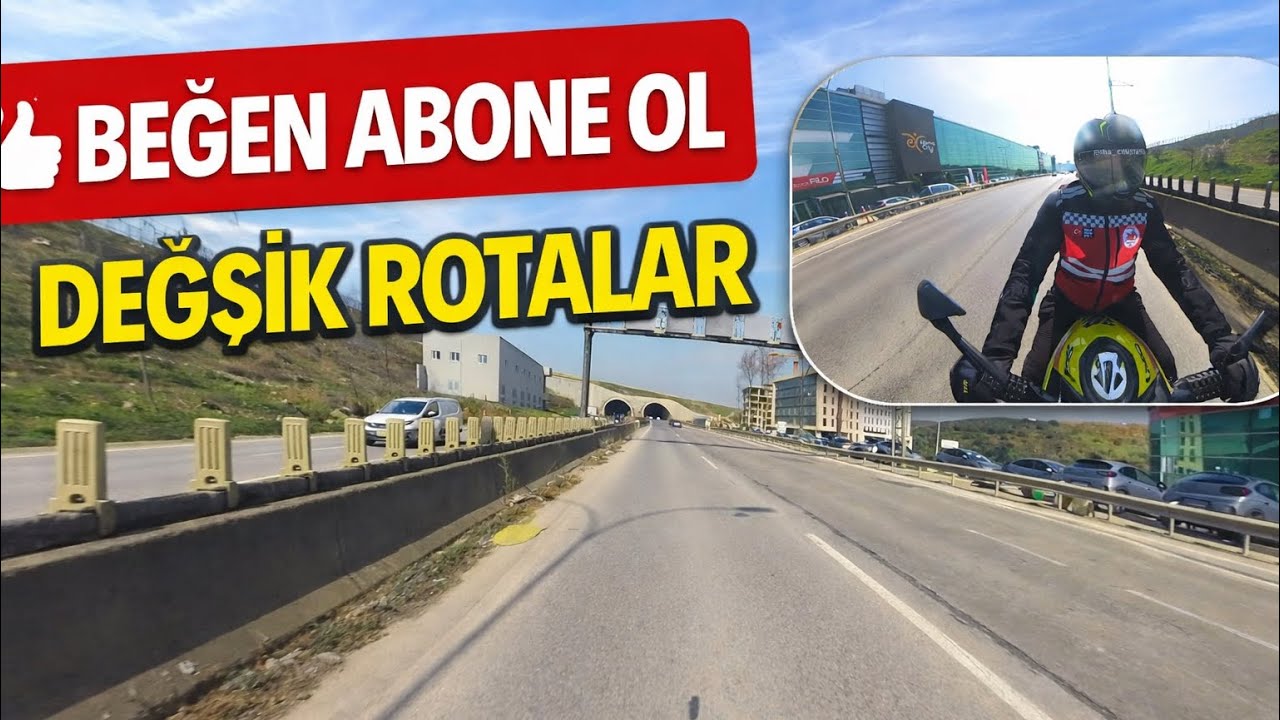 İşe Giderken Farklı Yolu Denedim! | Motor Vlog & Kendi Kendime Sohbet