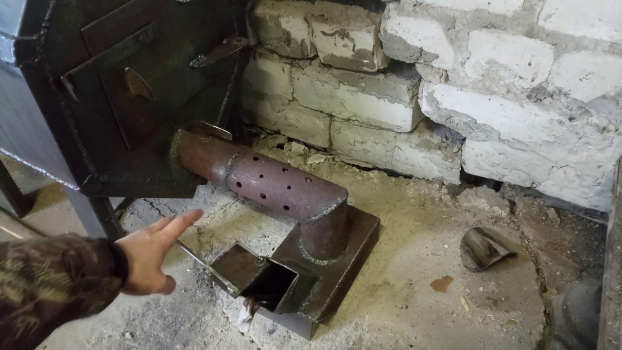 Горелка на отработке.  Доработка ч.1