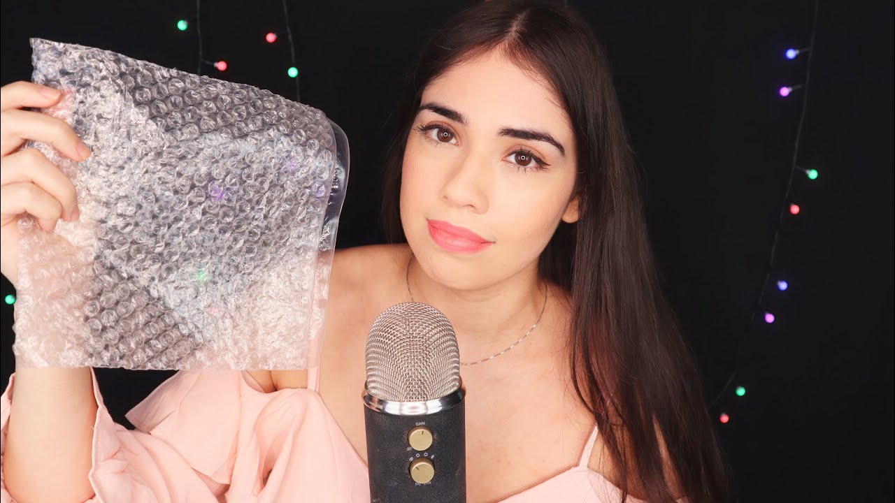 ASMR Sons de Pl&aacute;stico Intensos pra te Arrepiar ❤️ Plastic Crinkles