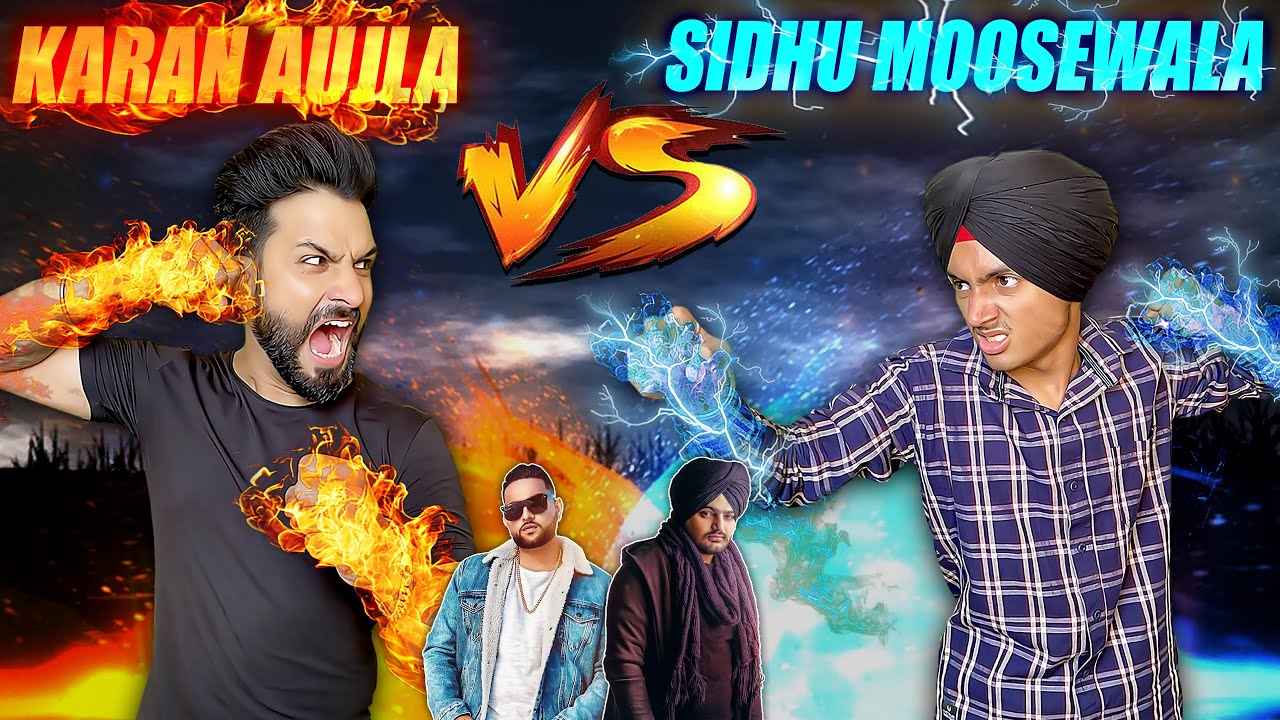 IDGAF | Sidhu Moose Wala vs Karan Aujla | Funny Conversation Roast Video ft. @amanaujla