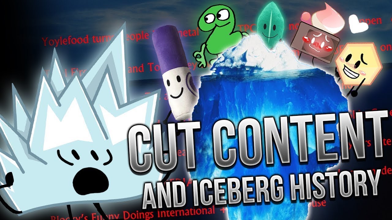 The History of The BFDI MEGA Iceberg
