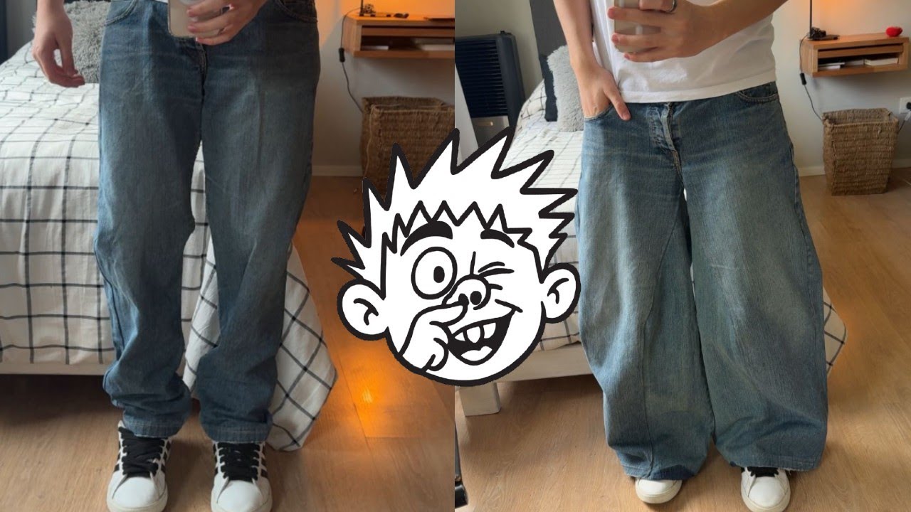 TRANSFORMANDO JEAN CHUPIN A BAGGY (TUTORAL)