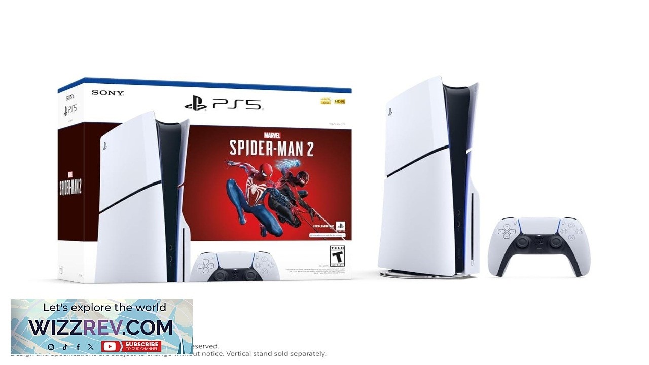 Игровая консоль PlayStation 5 в комплекте с игрой Marvel's Spider-Man 2 (тонкая версия)
