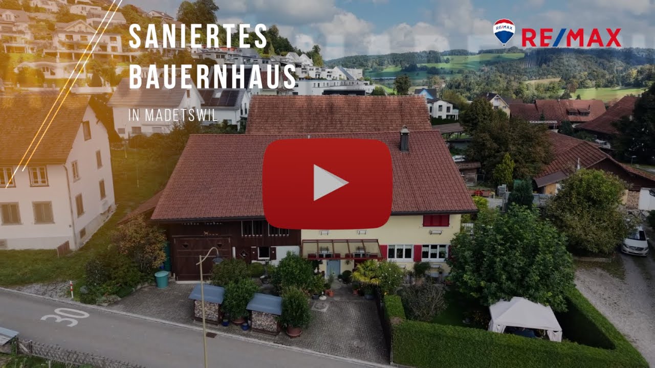 🔷ZU KAUFEN🔷 top renoviertes Bauernhaus in Madetswil natürlich bei REMAX Immobilien Rolf Wirnsberger