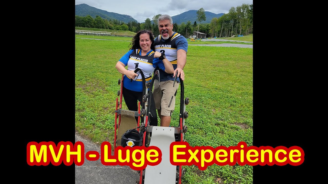 August 18, 2021 Lake Placid, Mt. Van Hoevenberg  Luge Experience
