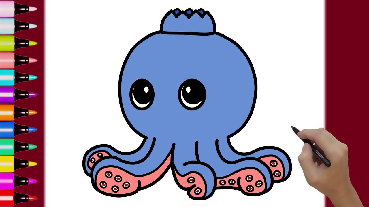 How To Draw Blueberrinni Octopussini - Como Dibujar A Blueberrinni Octopussini