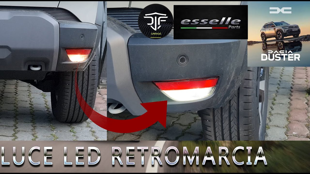 Installazione luce Led Retromarcia Duster 3