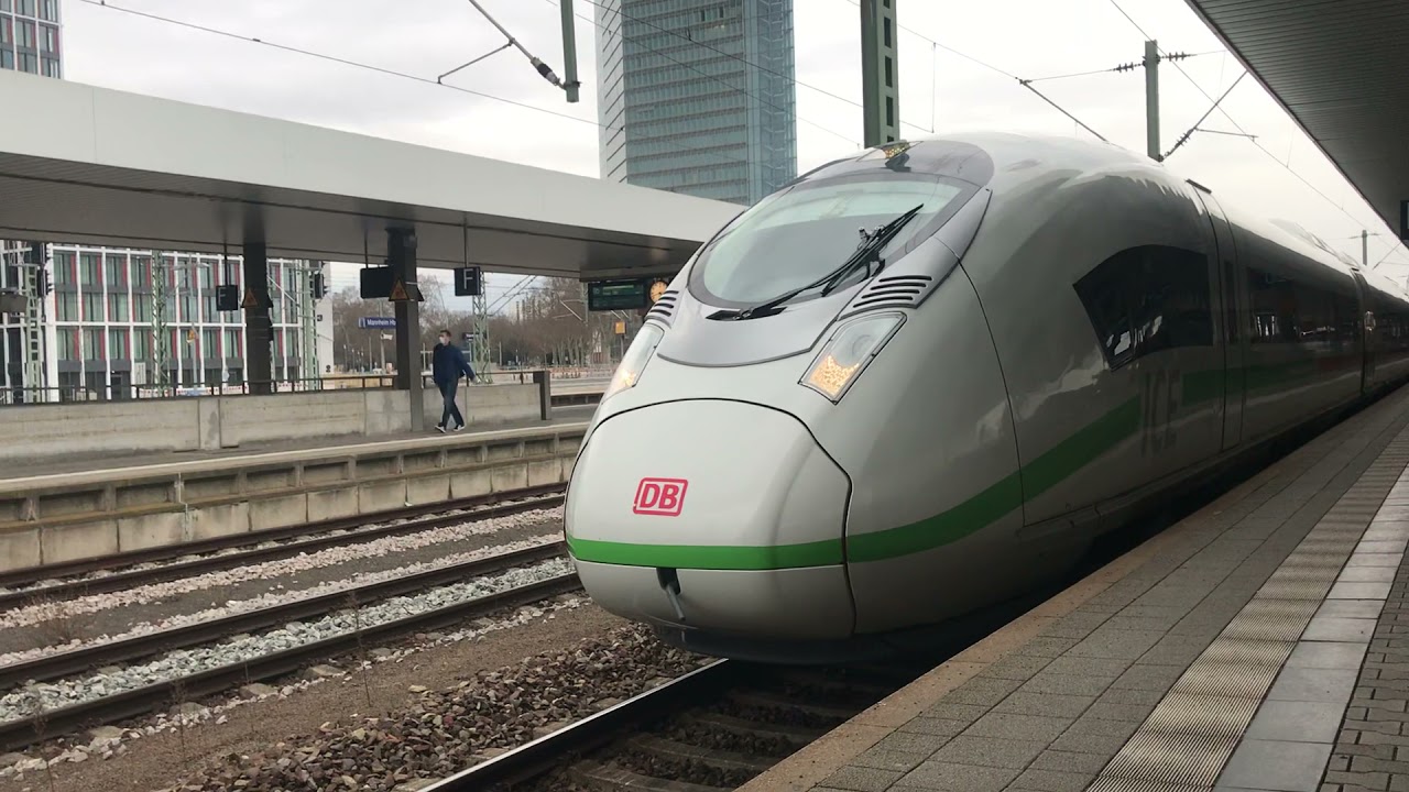 ICE Velaro d in Mannheim Hbf