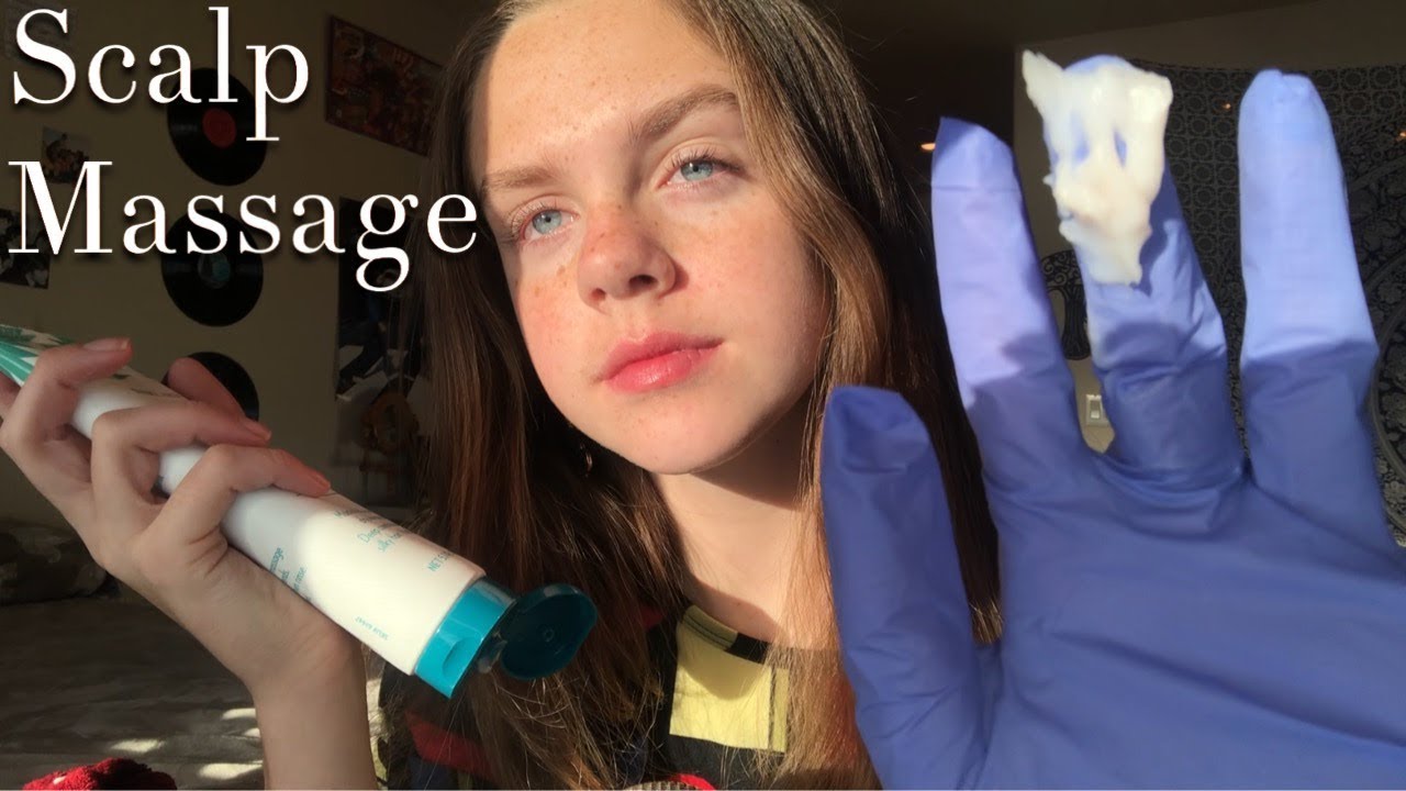 ASMR Scalp Massage (Lotion, Shampoo, Brushing)