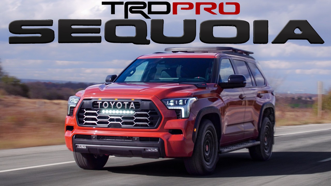 БРО-ДОЗЕР! Обзор Toyota Sequoia TRD Pro 2024 года