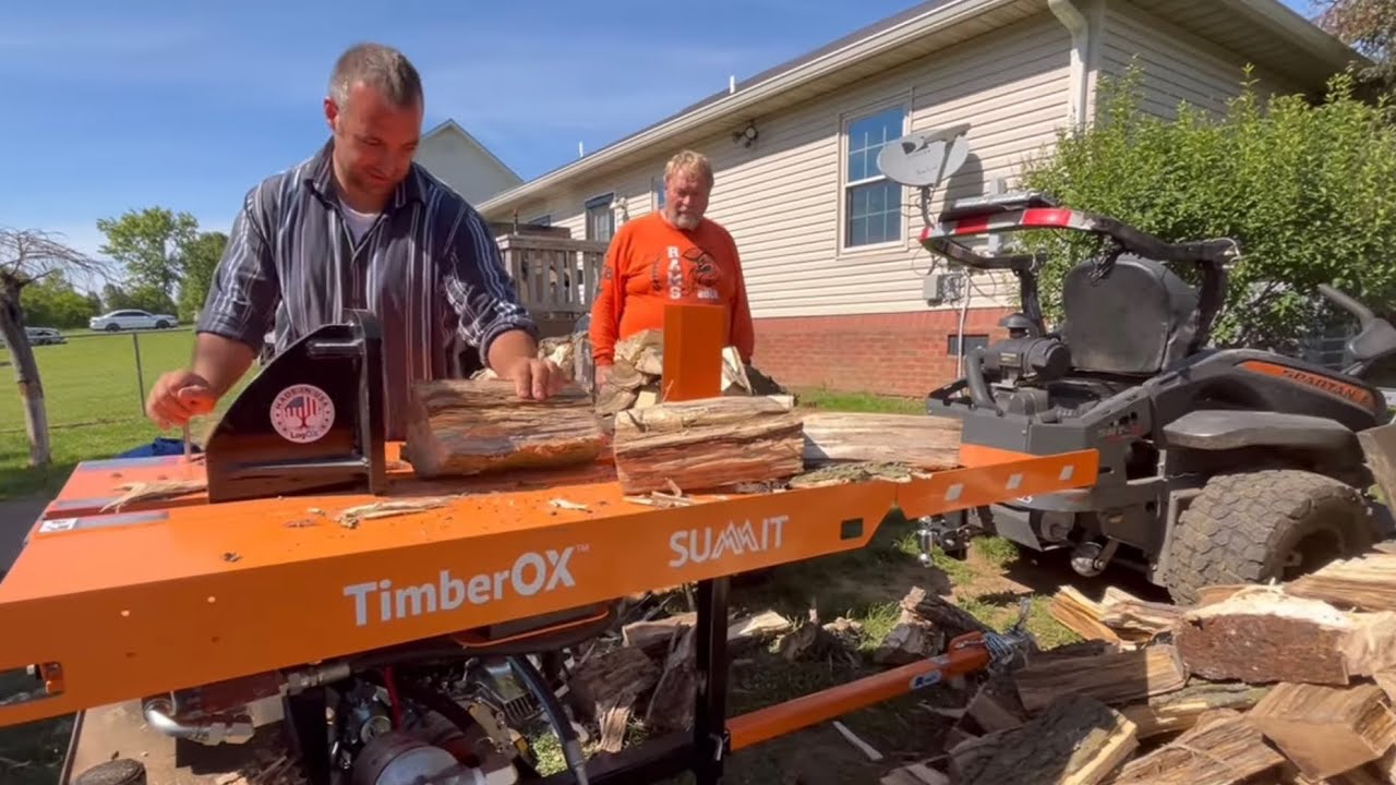 TimberOx Summit - 30 Ton log splitter