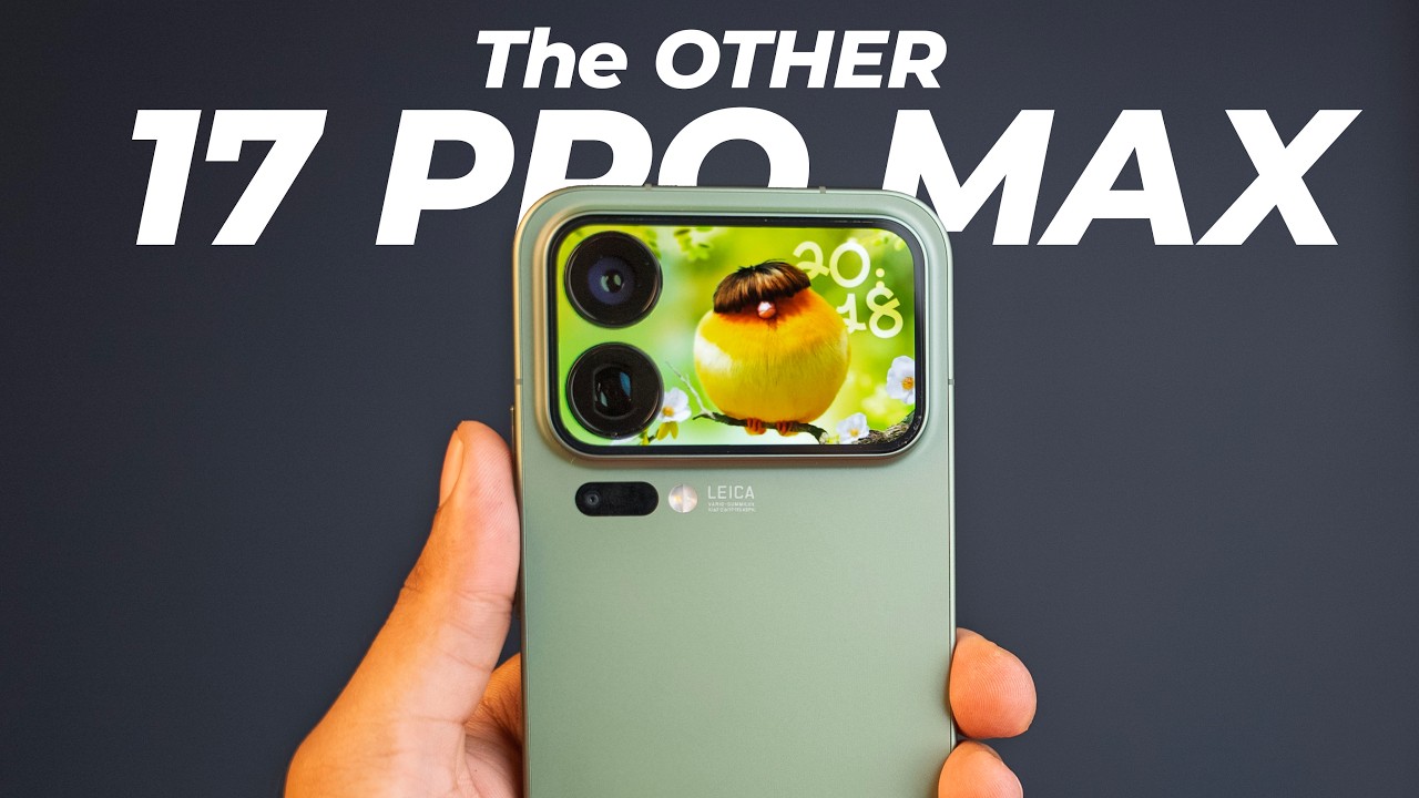 Xiaomi 17 Pro Max — да, это клон iPhone, но что еще он может предложить?