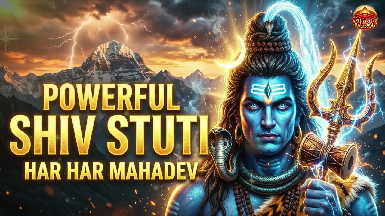 Most Powerful Shiv Stuti 🔱 | Ashutosh Shashank Shekhar Stuti | Har Har Mahadev | Shiva Bhajan