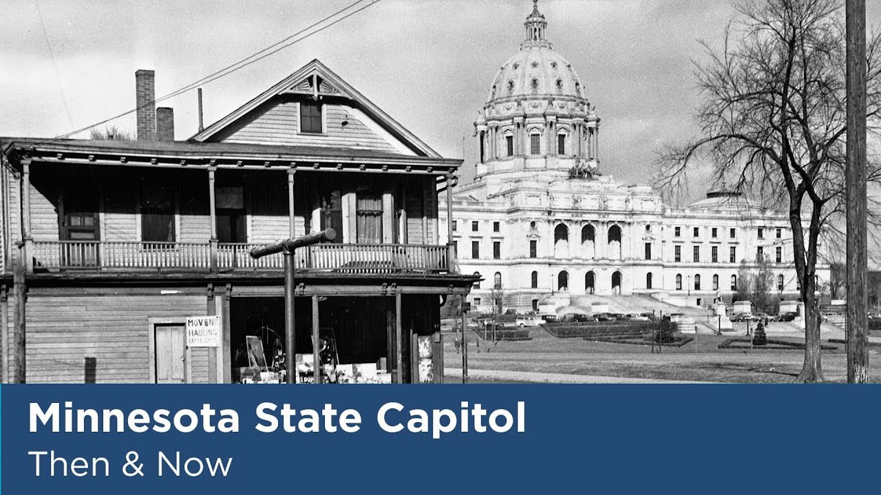 Minnesota State Capitol: Then and Now