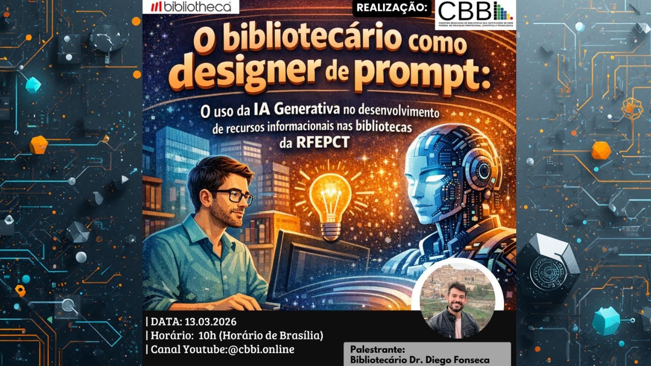 O bibliotecário como designer de prompt e o uso da IA Generativa