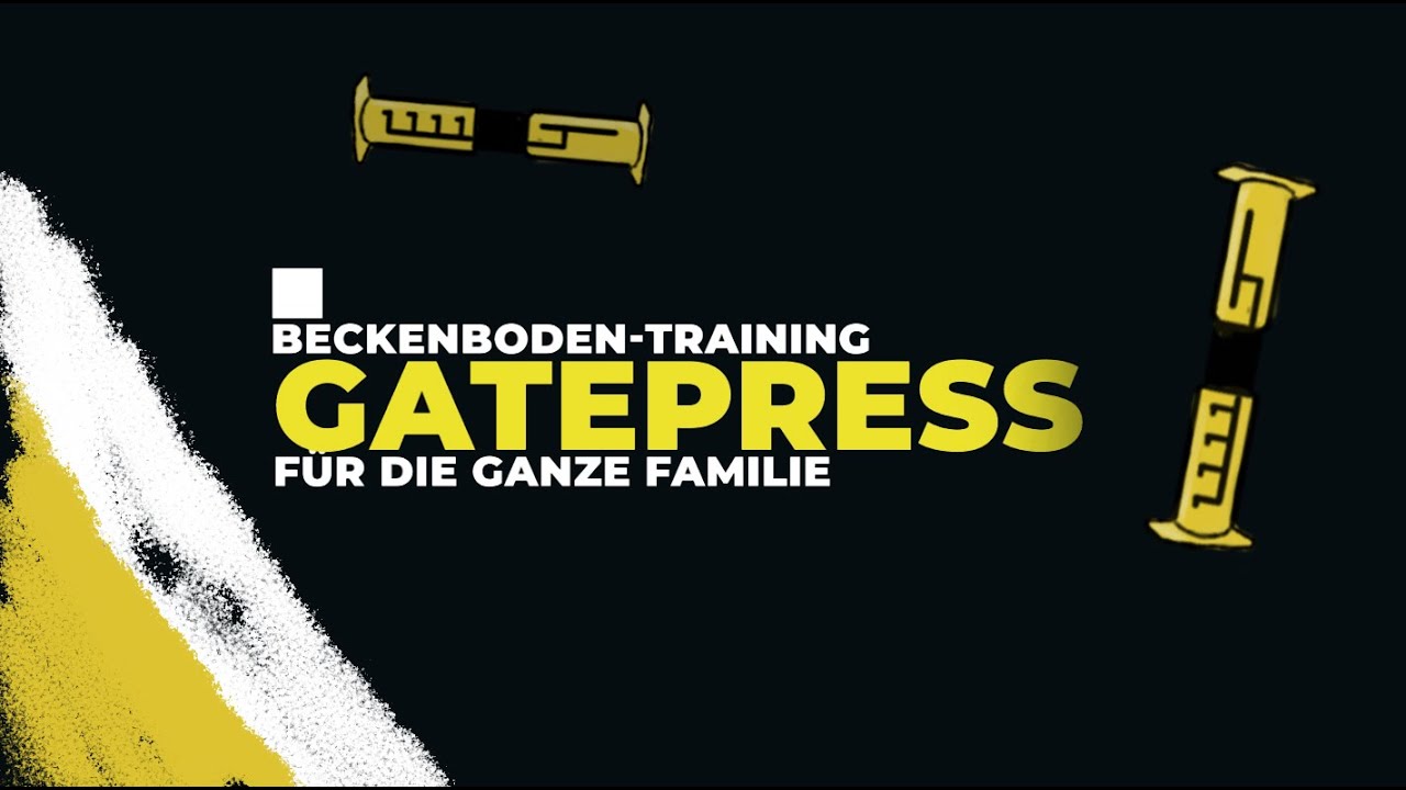 Beckenbodentraining f&uuml;r die ganze Familie | GATEPRESS&reg;