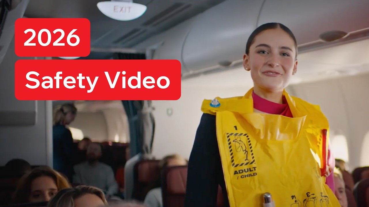 Qantas Safety Video 2026