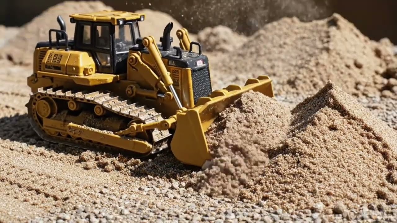 🌄 Realistic RC Construction Action + Instant Repair! Excavator & Dump Truck Power Team