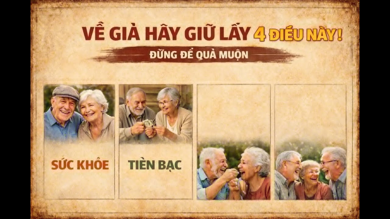 Lời Khuyên Dành Cho Người Già, Nên Nghe Trước Khi Quá Muộn