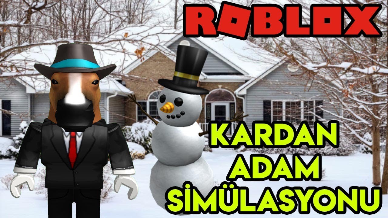☃️ Kardan Adam Simülasyonu ☃️ | Snowman Simulator | Roblox Türkçe