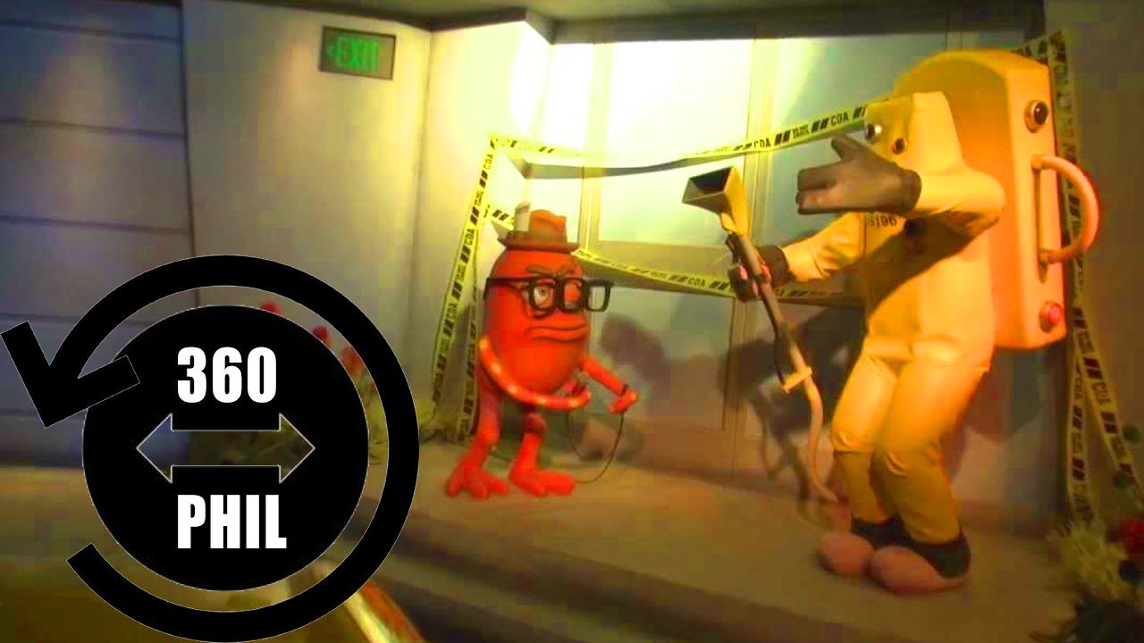MONSTERS, INC. FULL RIDE - California Adventure, Disneyland - 360 Video