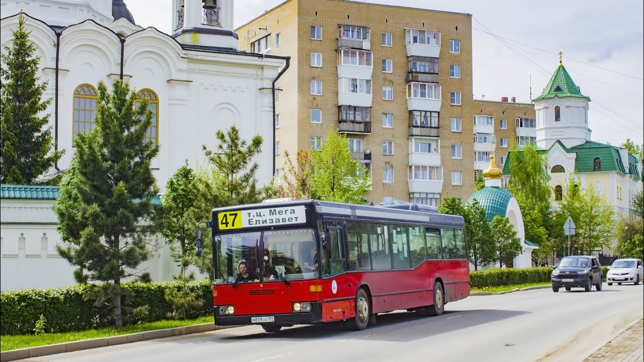 Yekaterinburg, trip by Mercedes-Benz O405N2 # M 859 CO 159 the bus (20.05.2025) 