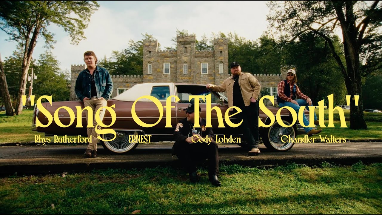 ERNEST, Rhys Rutherford, Cody Lohden, Chandler Walters - Song Of The South (Lyric Video)