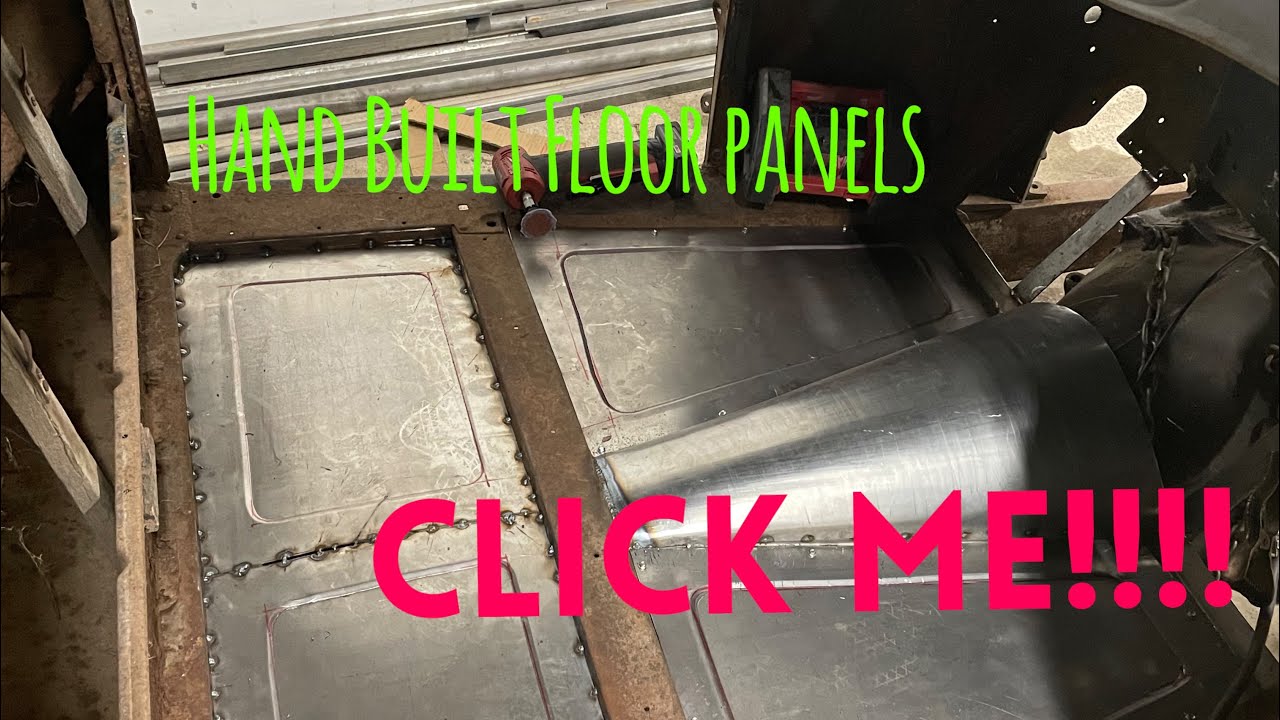 Marking FLOORs and a TRANSMISSION tunnel for my 31 Ford Truck