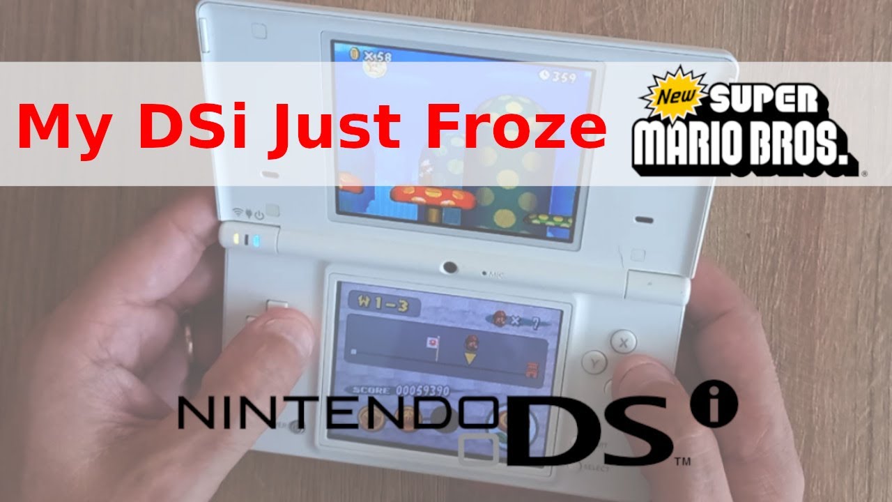 My Nintendo DSi Just Crashed. It Never Froze Before.