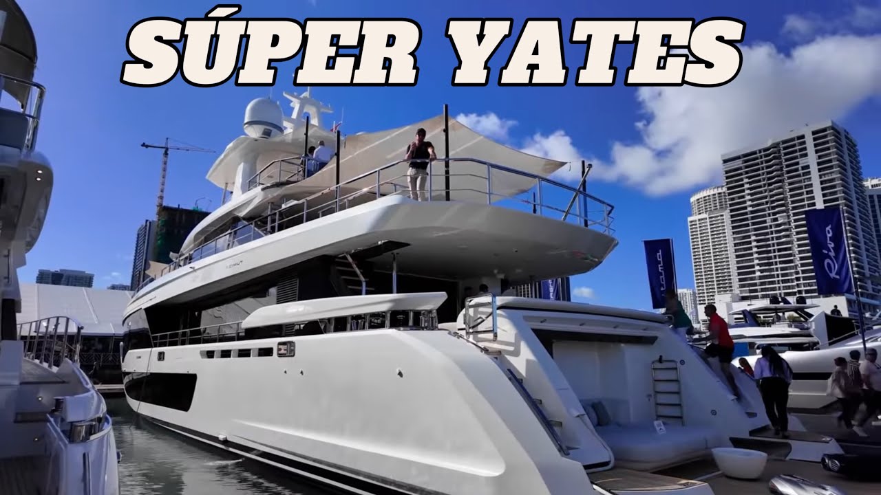 BARCOS Y YATES DE +50 MILLONES $ en MIAMI ​⁠@Dani Clos