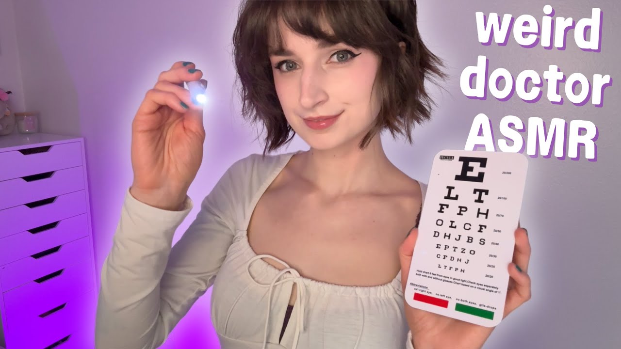 Weird Doctor Eye Exam ASMR Roleplay