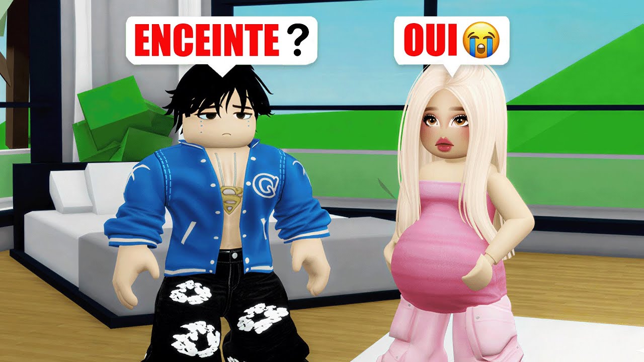 MA COPINE RÉALISTE EST ENCEINTE SUR BROOKHAVEN ! ROBLOX