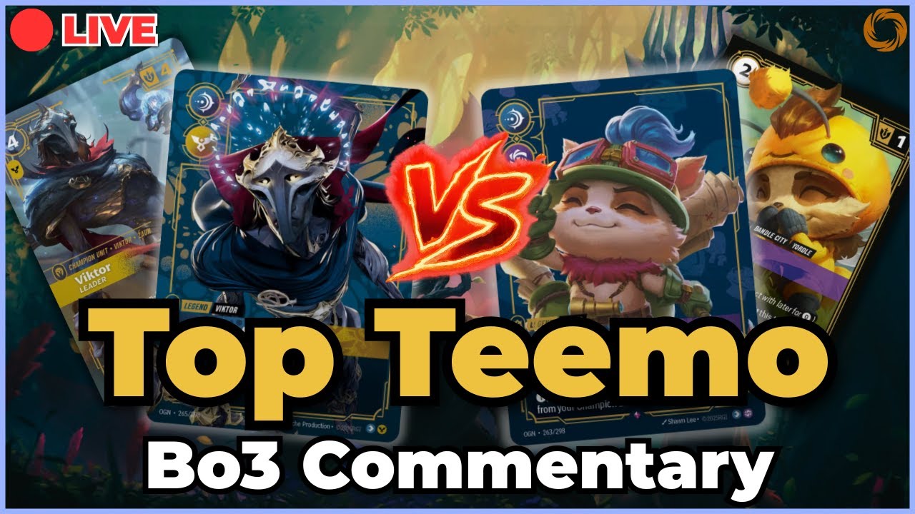 This Is How Teemo Beats Viktor | Bo3 LIVE Gameplay and Analysis