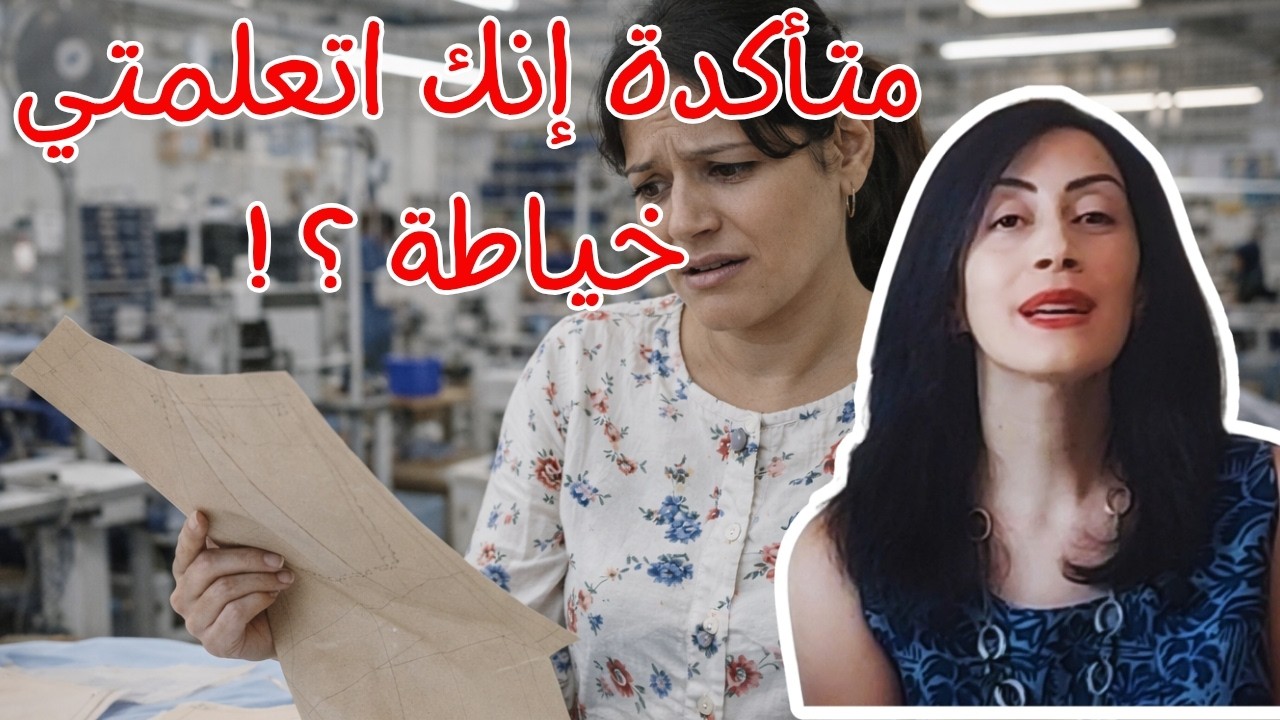 تعليم الباترون و الخياطة