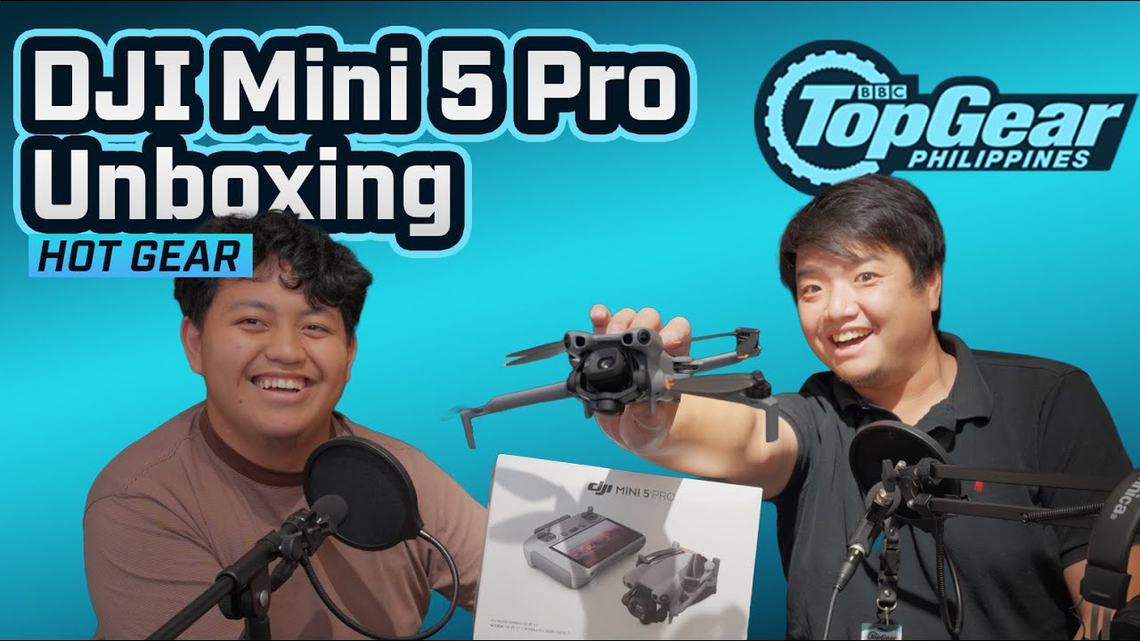 Hot Gear | Распаковка и первый взгляд на DJI Mini 5 Pro | Лучший компактный дрон 2025 года? | Top...