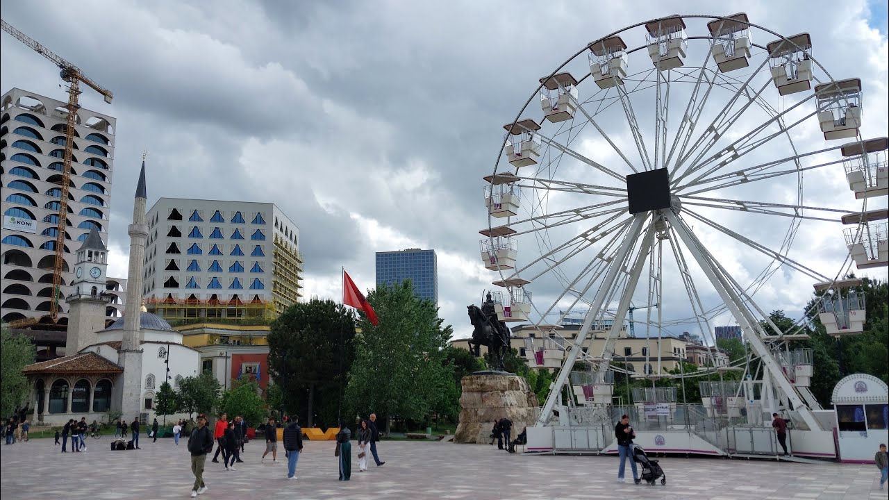 Tirana, Albania 4K