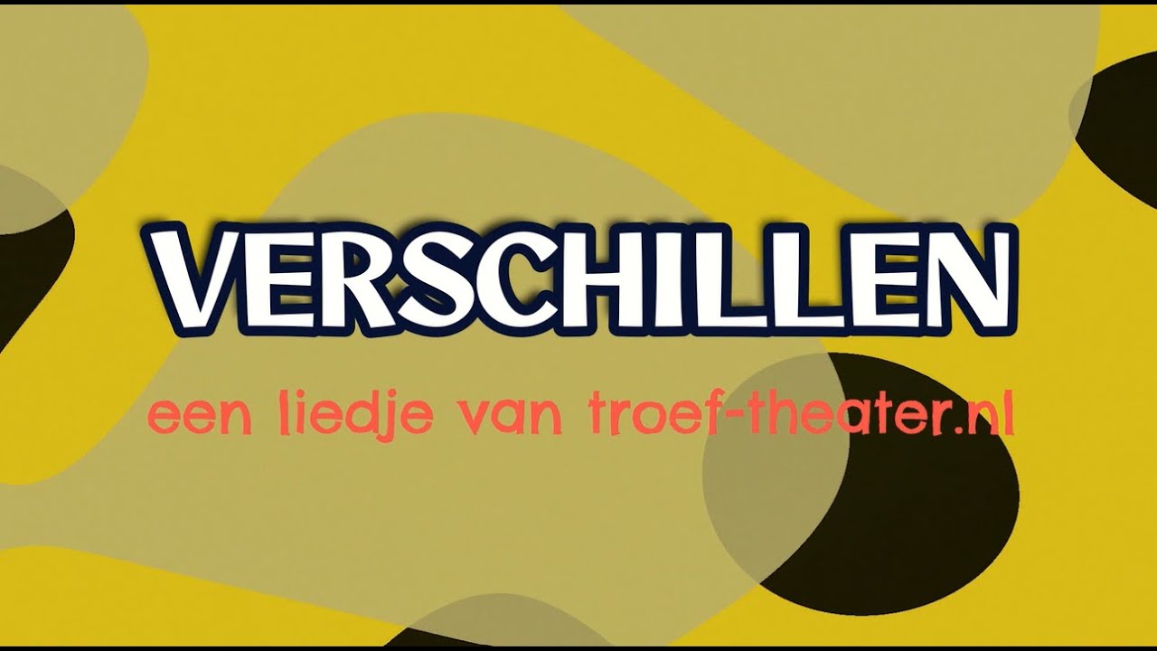 Gouden weken: Verschillen - een lied voor groep 4 t/m 8