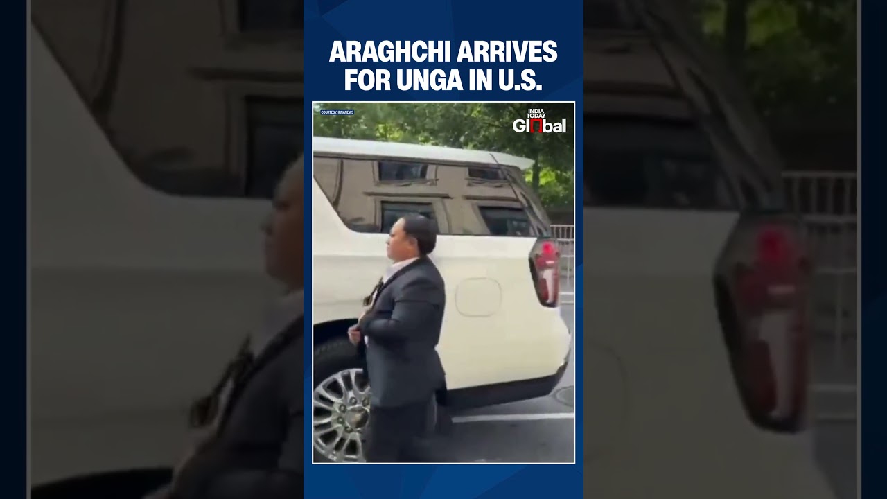 Iran FM Abbas Araghchi Arrives In New York To Attend UN General Assembly Meeting | #shorts