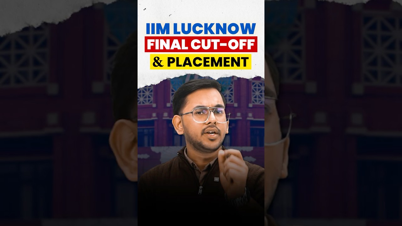 IIM Lucknow – 1 Minute Review🔥 | IIM MBA Cutoff, Fees & Placements 2026  