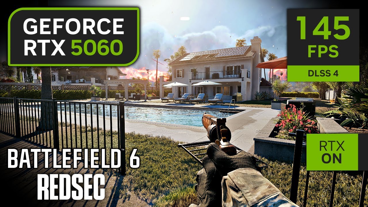 RTX 5060 on Battlefield 6 Battle Royale (RedSec) | 1080p, 1440p with DLSS 4!
